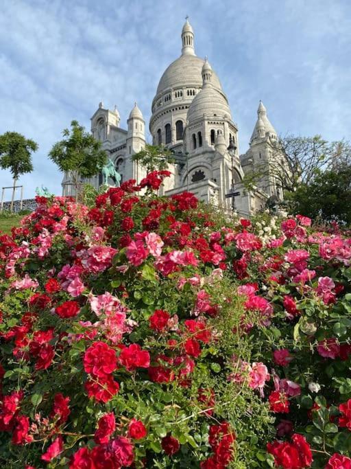 Montmartre Joli 2 Pieces Au Pied Du Sacre Coeur Apartment Paris Exterior photo